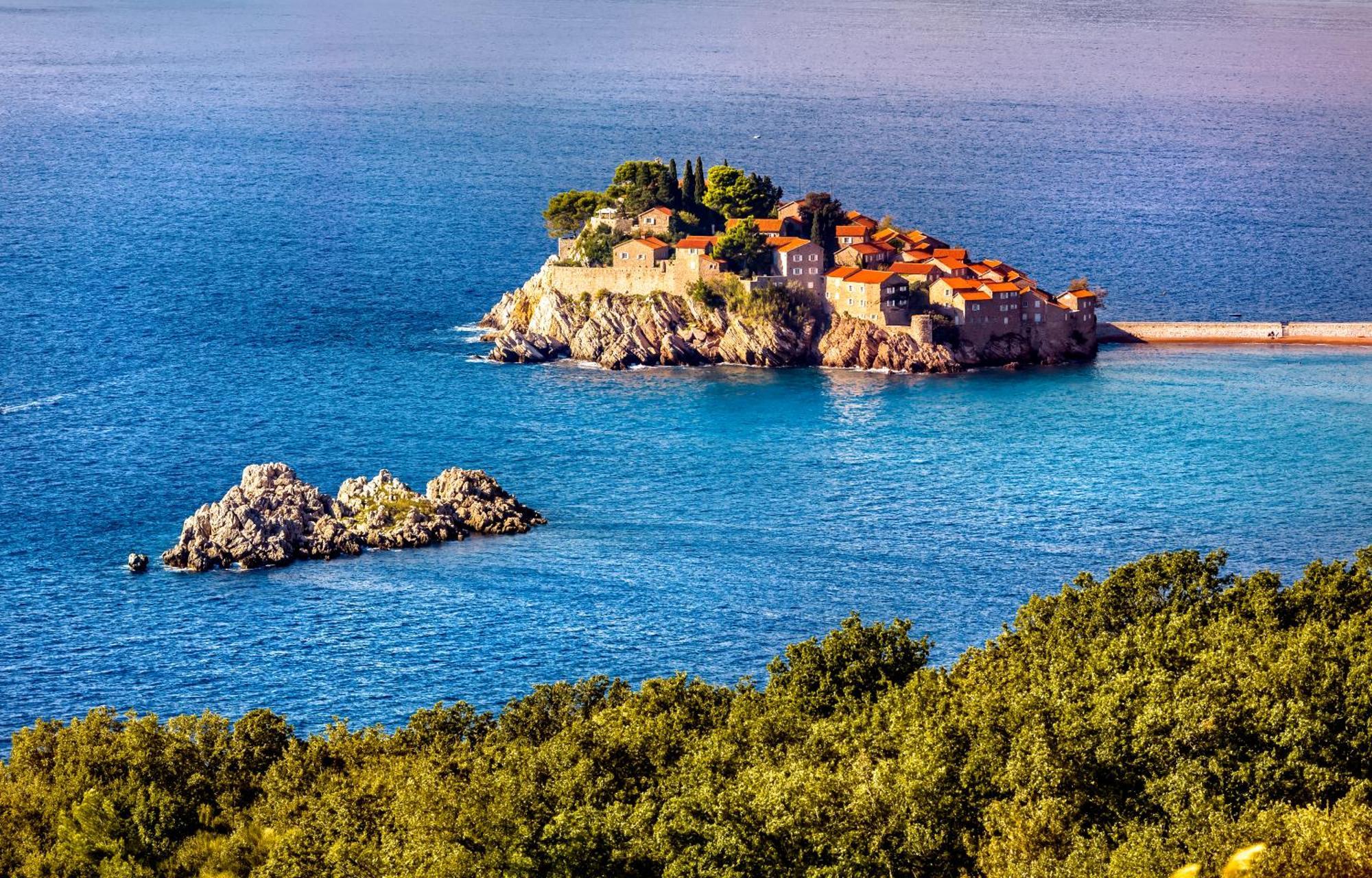 Alessandra Apartments Sveti Stefan Esterno foto