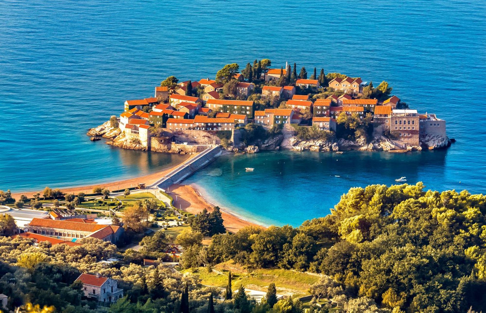 Alessandra Apartments Sveti Stefan Esterno foto